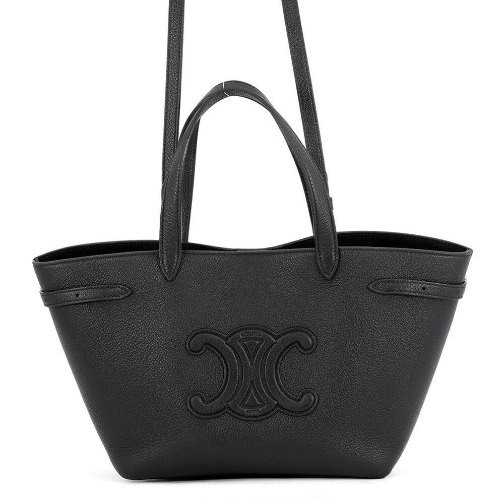 Celine Mini Cabas Anais Cuir Triomphe Handbag 121743ENY CELINE 2-way Shoulder...